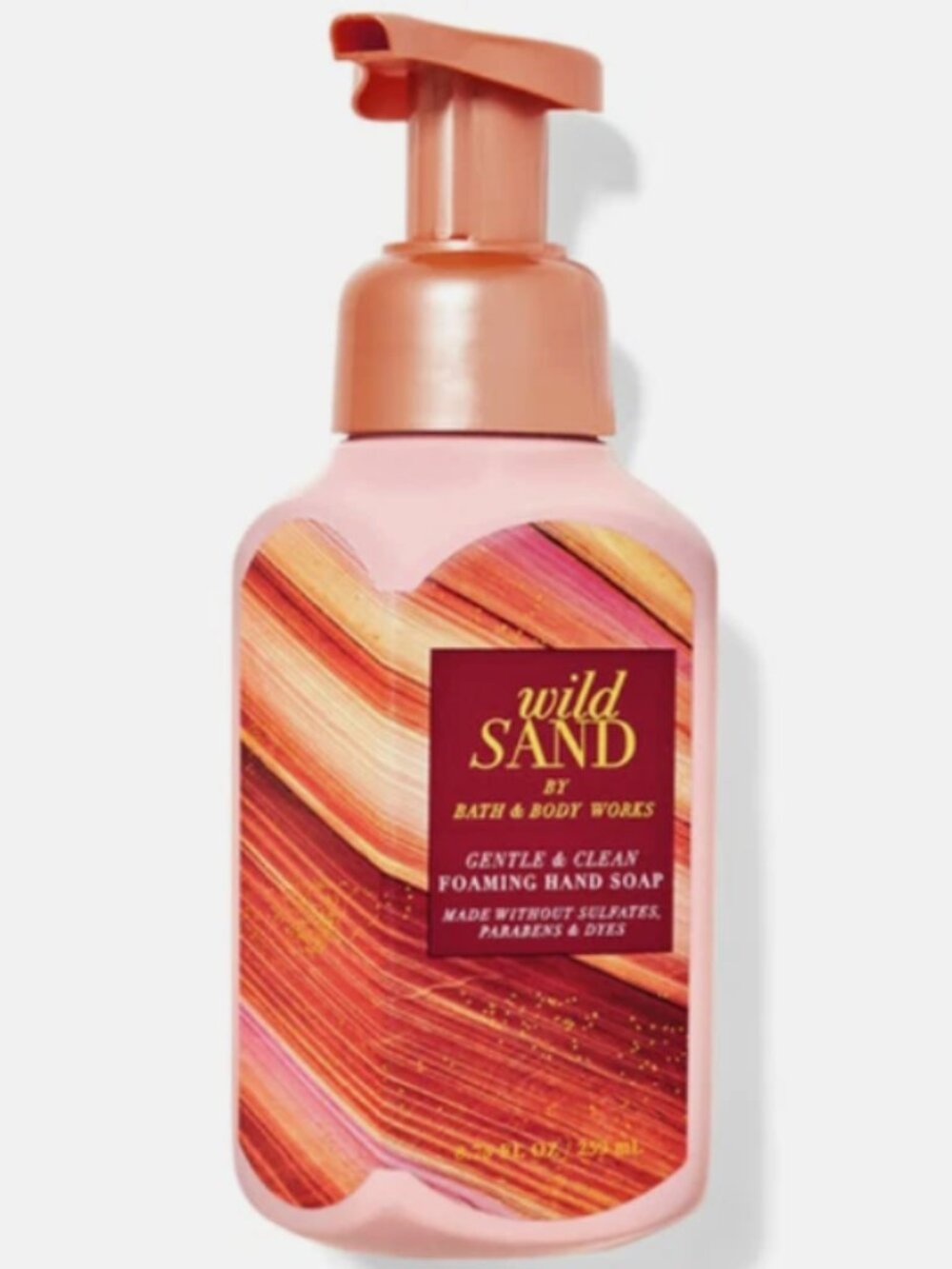 Bath and Body Works Wild Sand Gentle‎ Foaming Hand Soap 8.75oz New